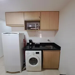  Apartamento Quarto, Sala E Cozinha Integrada Na 116 Norte Brasil