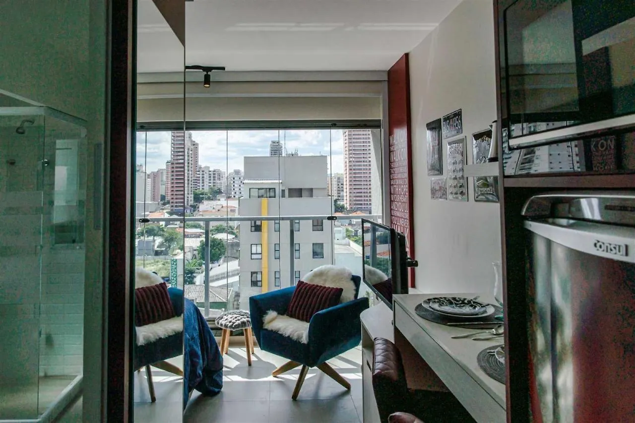 شقة ساو باولو Loft Charmoso Proximo Allianz Parque, Puc, Einstein Perdizes البرازيل